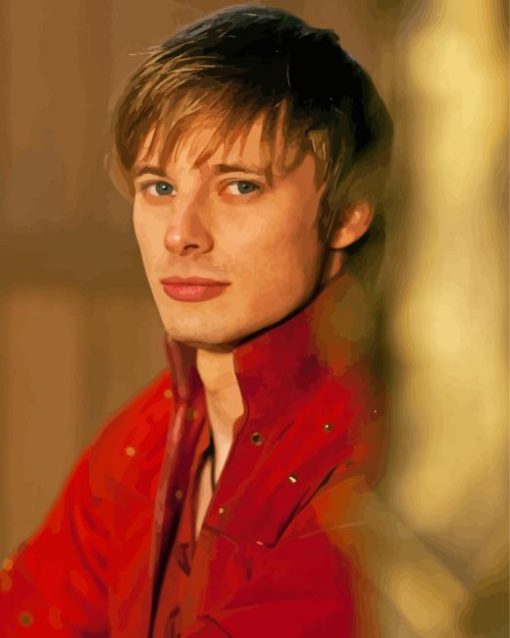 Actor Bradley James Paint By Numbers