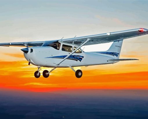Cessna Plane Paint By Numbers