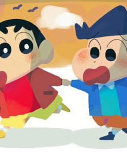 Crayon Shin Paint By Numbers