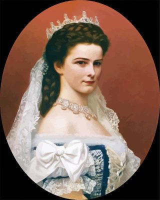 Empress of Austria Elisabeth Paint By Numbers