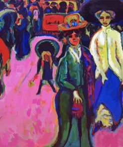 Ernst Ludwig Kirchner Paint By Numbers