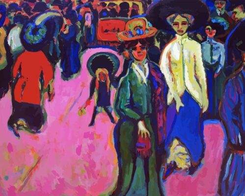 Ernst Ludwig Kirchner Paint By Numbers