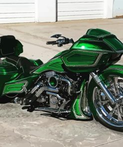 Motorcycle Road Glide Paint By Numbers