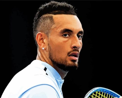 Nick Kyrgios Paint By Numbers