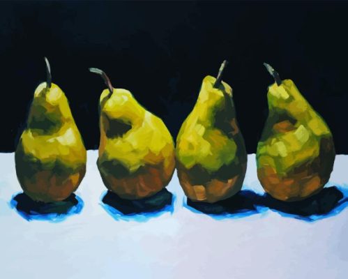 Still Life Pears Paint By Numbers