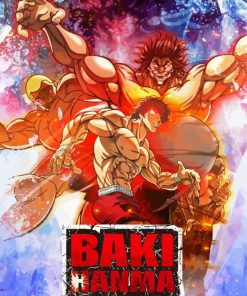 Baki Hanma Posters Paint By Numbers