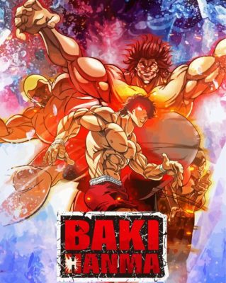 Baki Hanma Posters Paint By Numbers