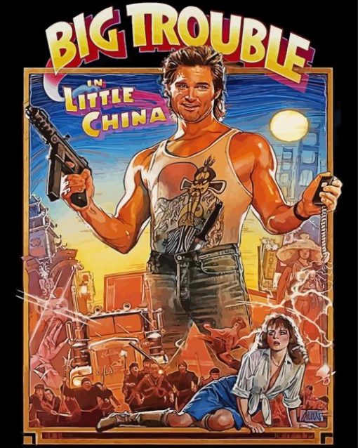 Big Trouble In Little China Paint By Numbers