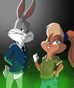 Bugs Bunny Character Painting By Numbers