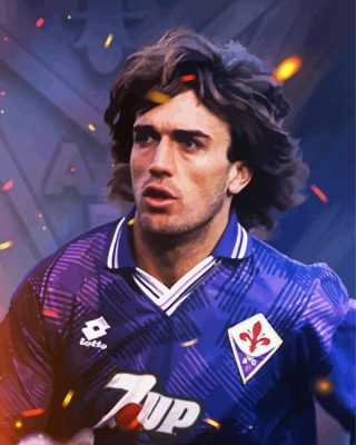 Gabriel Batistuta Paint By Numbers