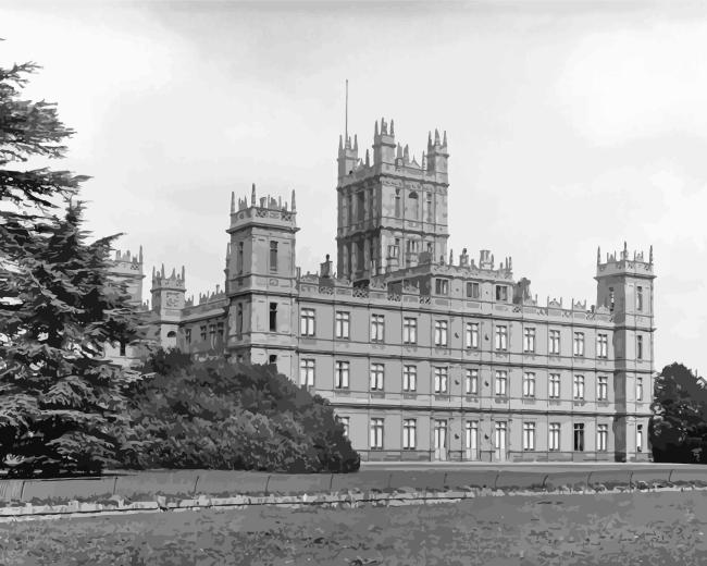 Highclere Castle Painting By Numbers