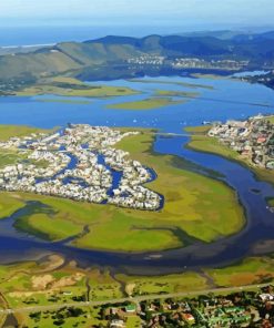 Knysna Town Paint By Numbers