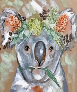 Koala Bear Paint By Numbers