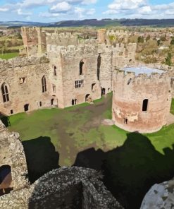 Ludlow Castle Paint By Numbers