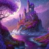 Magical Castle Art Paint By Numbers