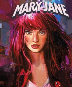 Mary Jane Poster Painting By Numbers