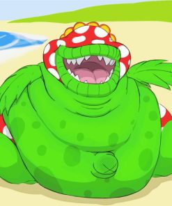 Petey Piranha Character Paint By Numbers