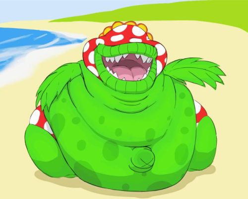 Petey Piranha Character Paint By Numbers