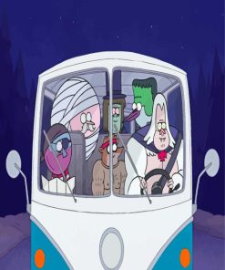 Regular Show Series Paint By Numbers