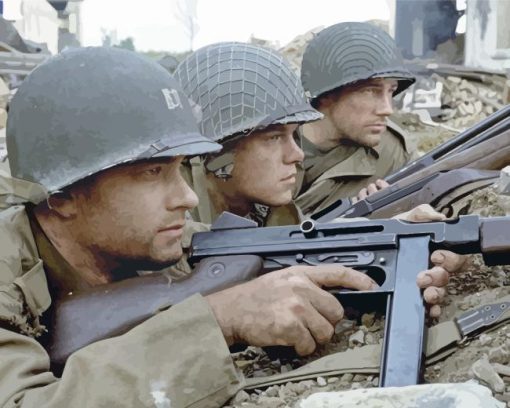 Saving Private Ryan Paint By Numbers