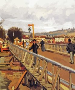 Sisley Footbridge Paint By Numbers