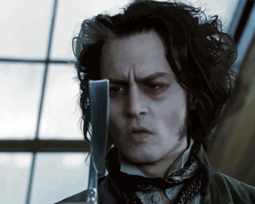 Sweeney Todd Movie Paint By Numbers
