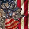 Whitetail Flag America Paint By Numbers