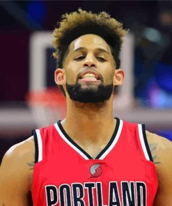 Allen Crabbe Blazers Paint By Numbers