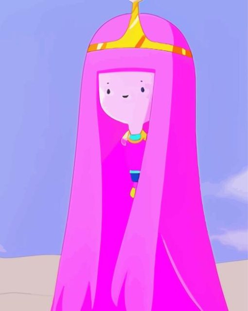 Bubblegum Princess Character Paint By Numbers