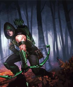 Hooded Archer Paint By Numbers
