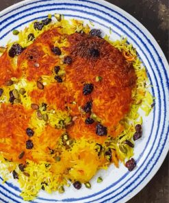 Tahdig Persian Rice Paint By Numbers