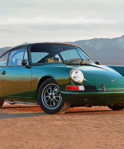 Vintage Porsche Paint By Numbers