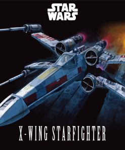 X Wing Starfighter Paint By Numbers