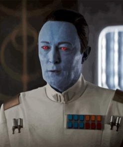 Admiral Thrawn Character Paint By Numbers
