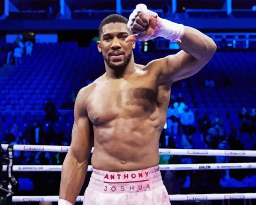Anthony Joshua Boxers Paint By Numbers