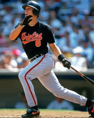 Cal Ripken Baseballer Paint By Numbers