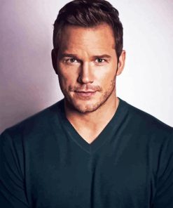 Chris Pratt Actor Paint By Numbers