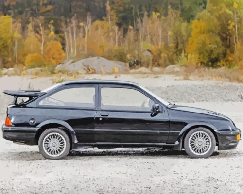 Cosworth Car Paint By Numbers