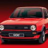 Golf 2 GTI Car Paint By Numbers