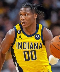 Indiana Pacers Basketballer Paint By Numbers