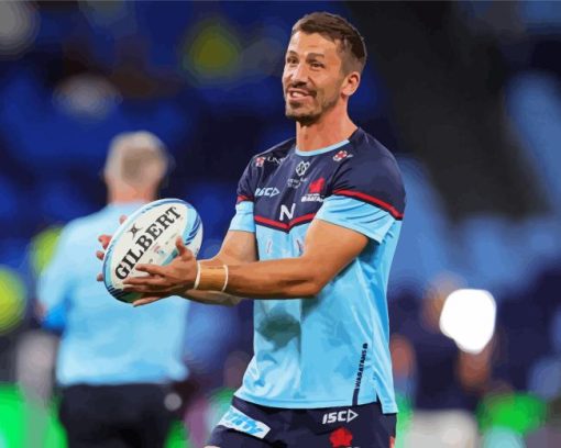 Jake Gordon Waratahs Player Paint By Numbers