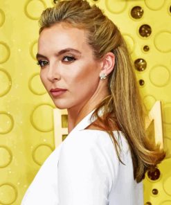 Jodie Comer Actress Paint By Numbers