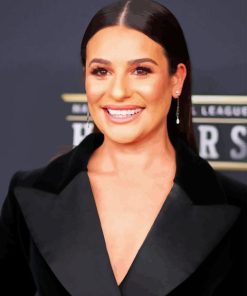 Lea Michele Actress Paint By Numbers