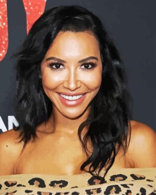 Naya Rivera Actress Paint By Numbers