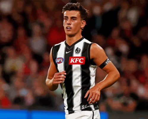 Nick Daicos Player Paint By Numbers