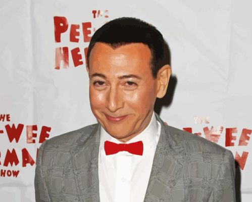 Pee Wee Herman Actor Paint By Numbers