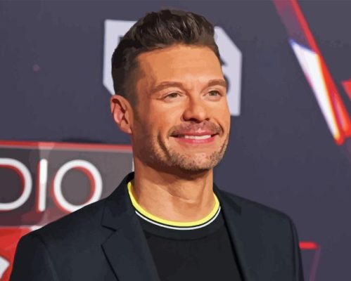 Ryan Seacrest Presenter Paint By Numbers