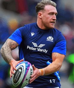 Stuart Hogg Player Paint By Numbers