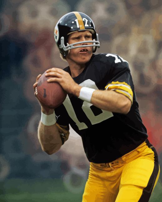 Terry Bradshaw Player Paint By Numbers