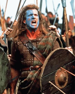 Braveheart Movie Character Paint By Numbers